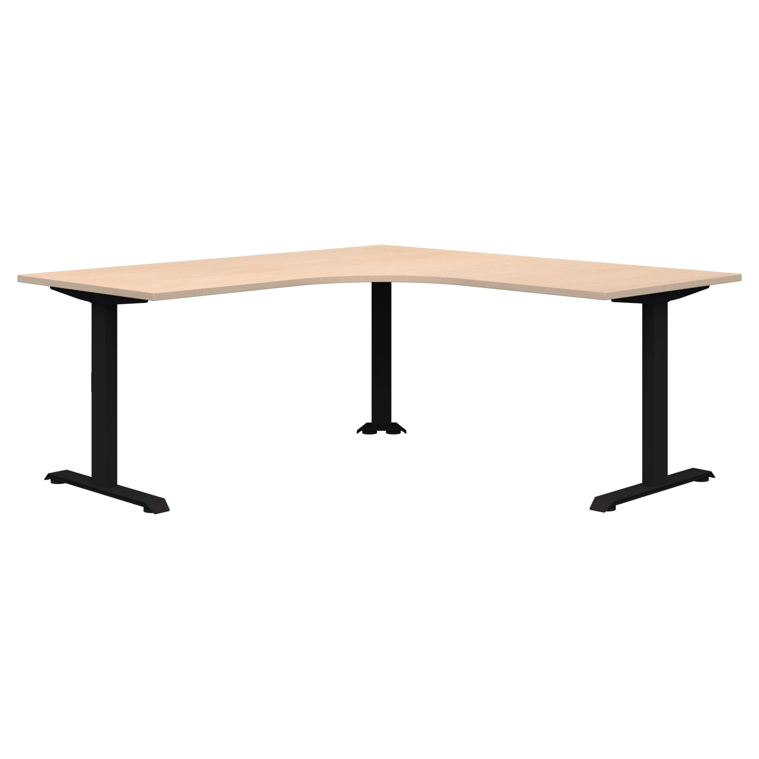 Peak II Fixed Height Corner Workstation - Image 12