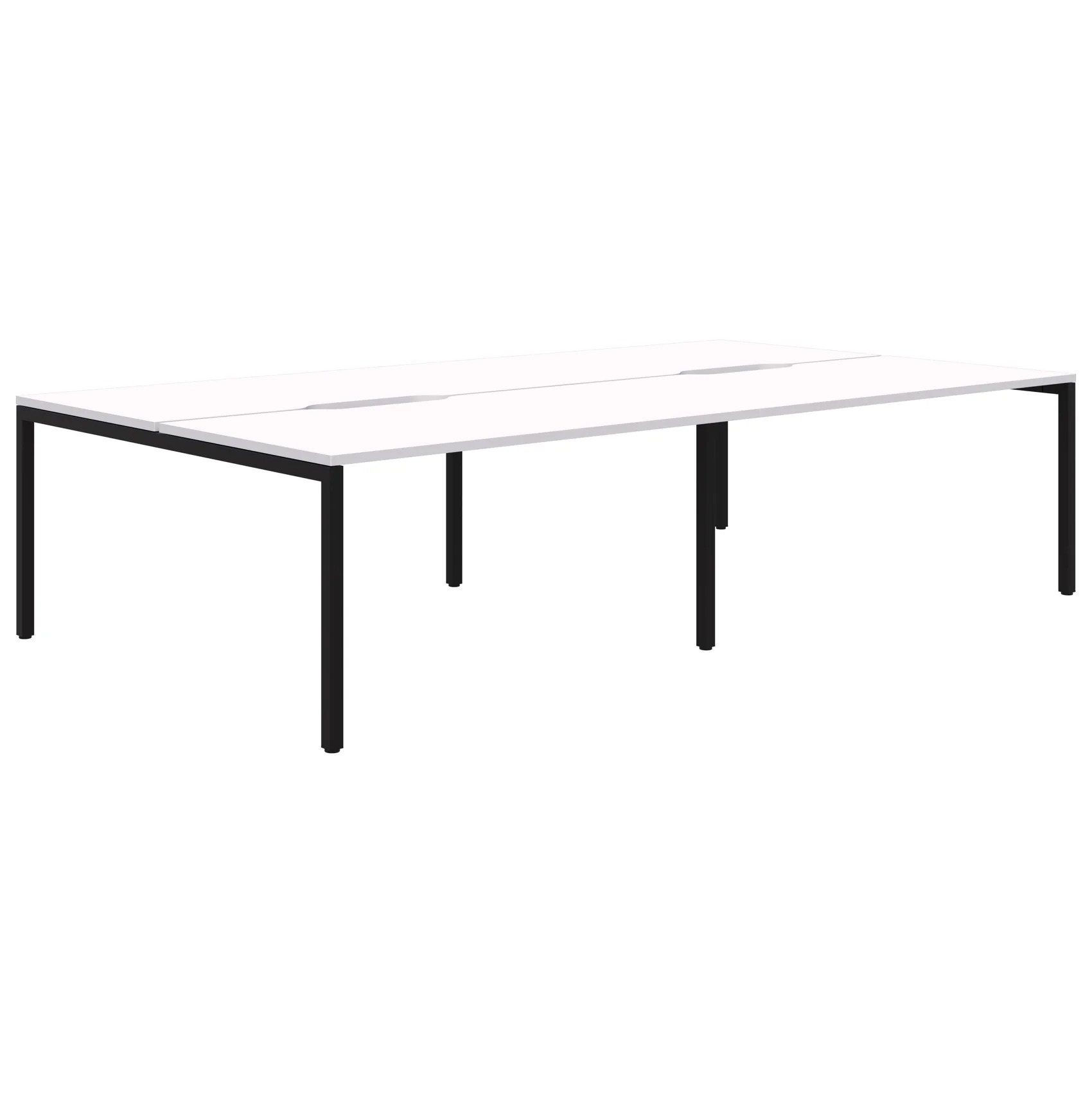 Avero Fixed Height Back to Back 4 Pod Desk - Image 5