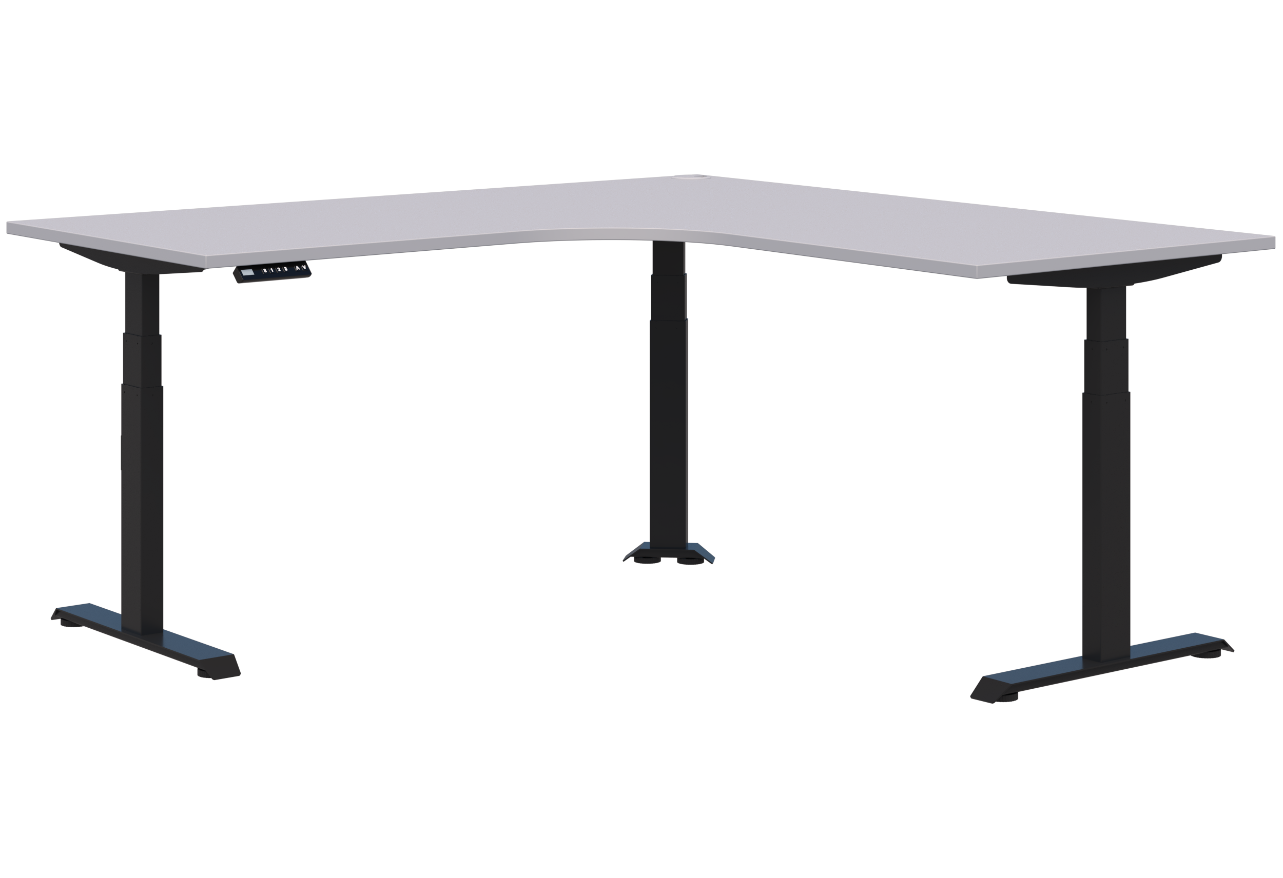 Peak II Electric Height Adjustable Corner Workstation - Image 13