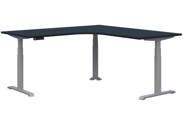 Peak II Electric Height Adjustable Corner Workstation