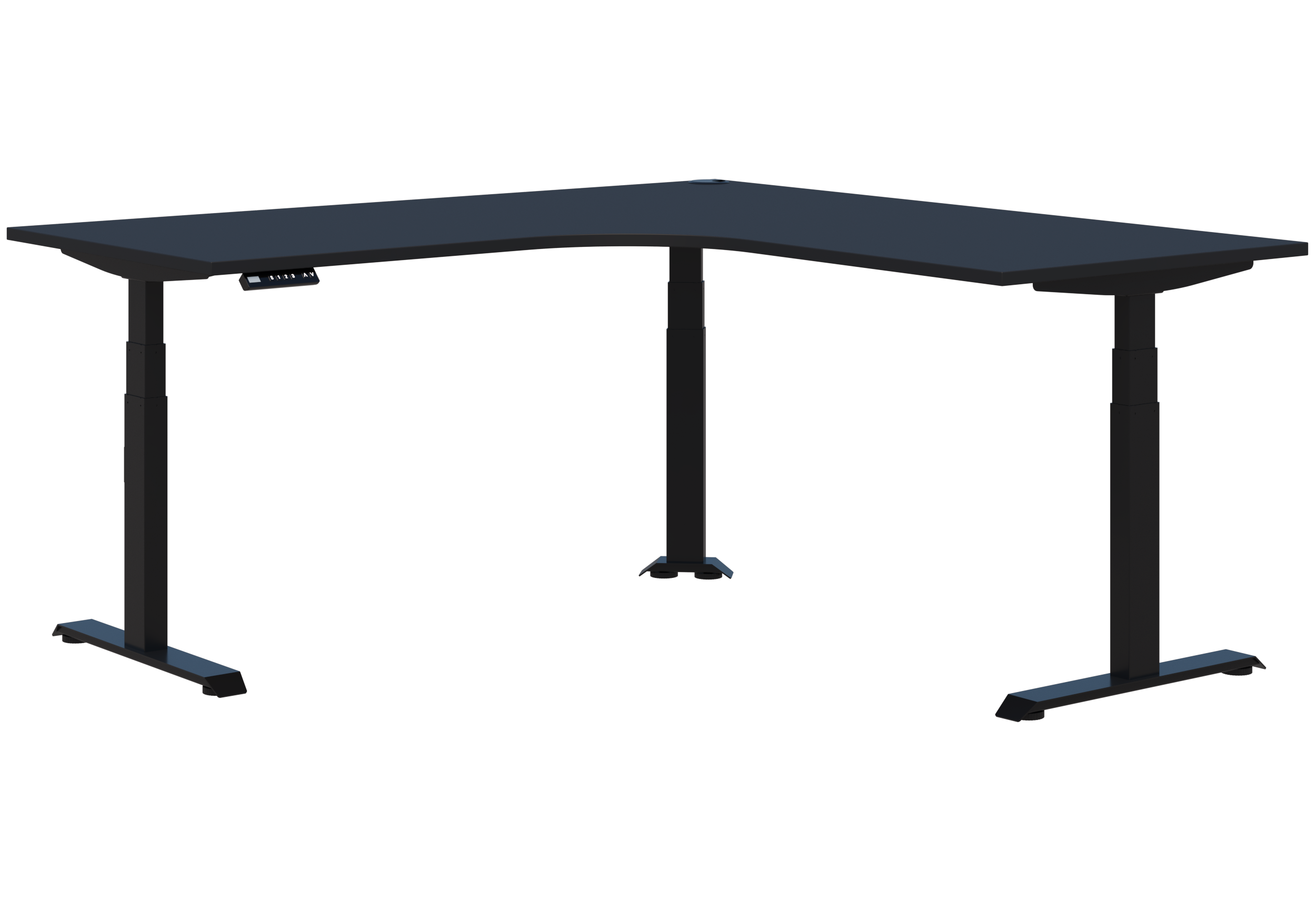 Peak II Electric Height Adjustable Corner Workstation - Image 2