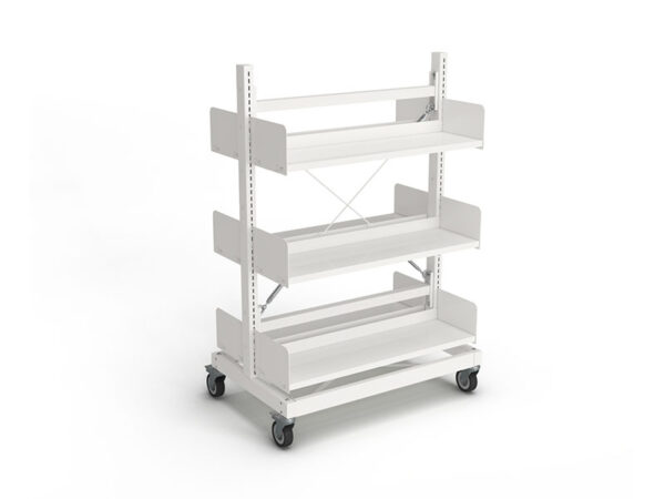 Intraspec Mobile Shelving 1260mm Non Fiction