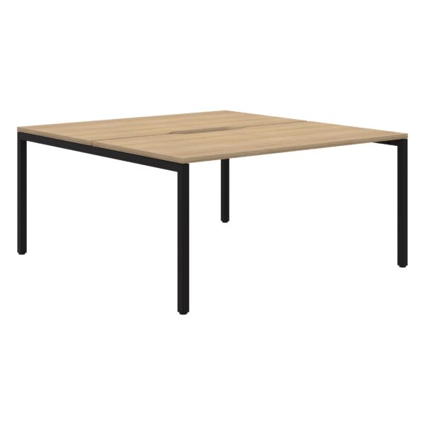 Avero Fixed Height Back to Back 2 Pod Desk