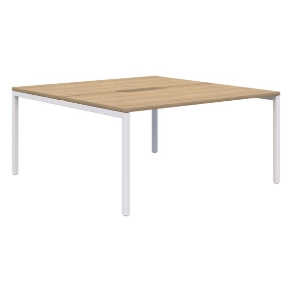 Avero Fixed Height Back to Back 2 Pod Desk