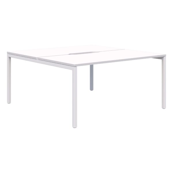 Avero Fixed Height Back to Back 2 Pod Desk