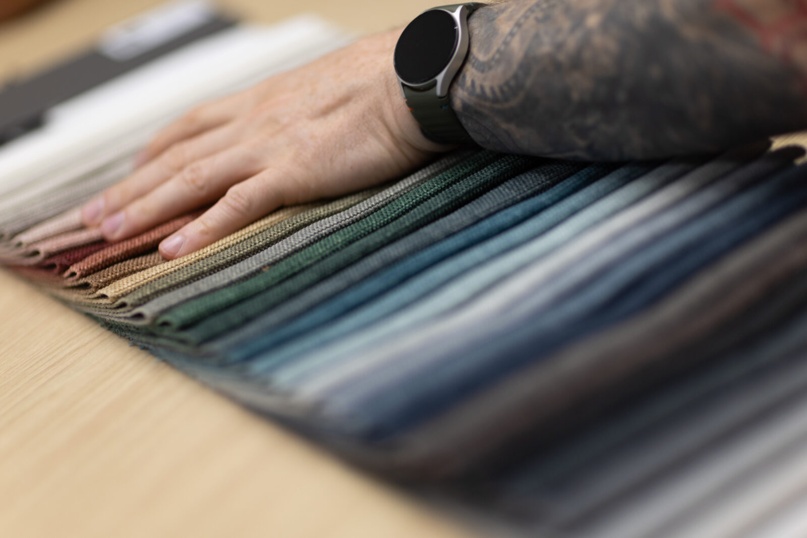 Int. Workspaces team work on projects from design to installation