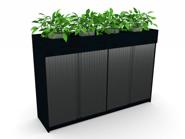 Mascot Tambour Storage + Planter Box