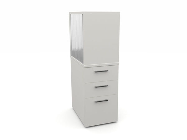 Mascot Tower with Pull-Out Shelving