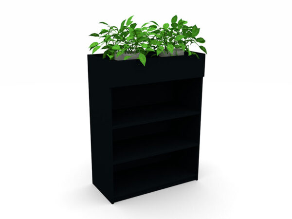 Mascot Bookcase + Planter Box