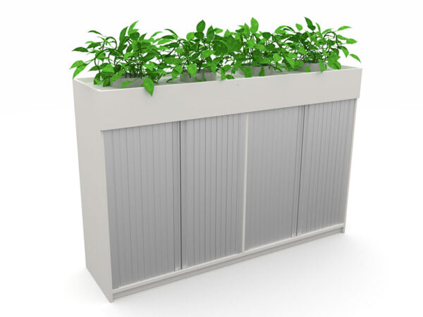 Mascot Tambour Storage + Planter Box