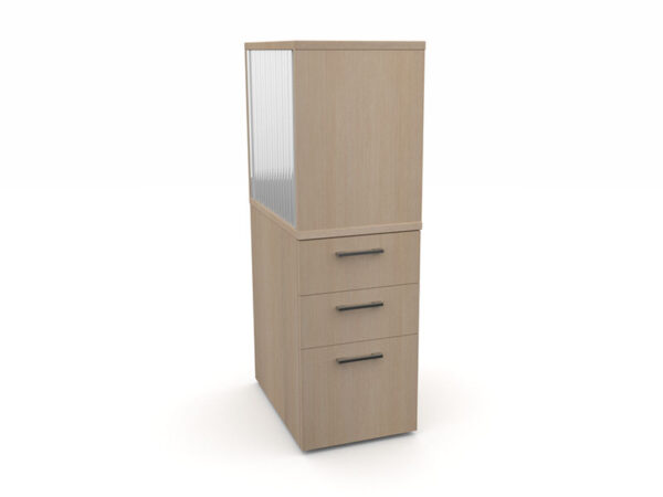 Mascot Tower with Pull-Out Shelving