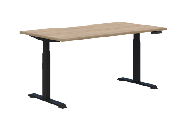 Peak II Electric Height Adjustable Desk Quick Ship